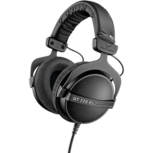 Beyerdynamic DT 770 Pro, Limited 'Black' Edition, Closed Back Studio Headphones (80 Ohm)