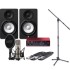 Yamaha HS5 Black (Pair), Focusrite Scarlett 2i2 (G4), Rode NT1 (5th Gen), Microphone Stand + Software Bundle