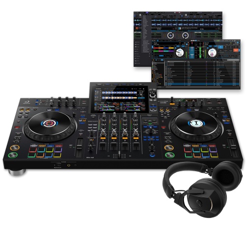 AlphaTheta XDJ-AZ, Standalone DJ Controller & HDJ-F10 Wireless Headphones Bundle Deal