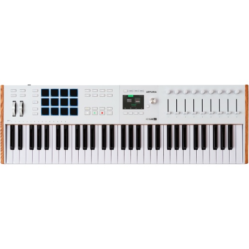 Arturia KeyLab 61 MK3 White, Midi Controller Keyboard