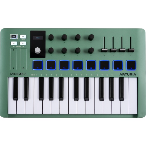 Arturia MiniLAB MK3 Mint 25 Key USB Controller Keyboard