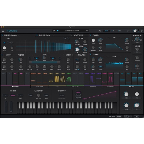 Arturia Pigments 5 Wavetable Software Synth, Software Download