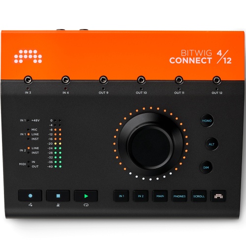 Bitwig Connect 4/12, USB Audio Interface & DAW Controller