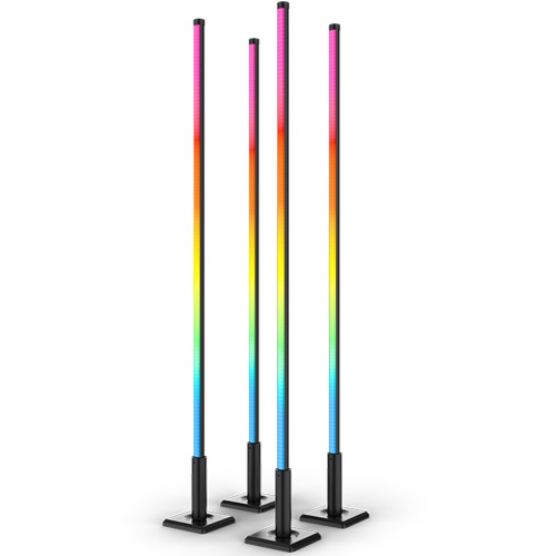 Chauvet DJ Freedom Flex Stick X4, Free-standing Wireless LED Lights with Carry Case