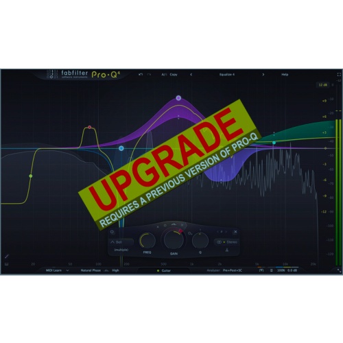 FabFilter Pro Q4 UPGRADE Dynamic Equalizer, Software Download