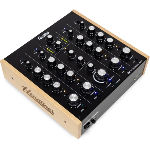 Headliner R4, 4-Channel Rotary DJ Mixer