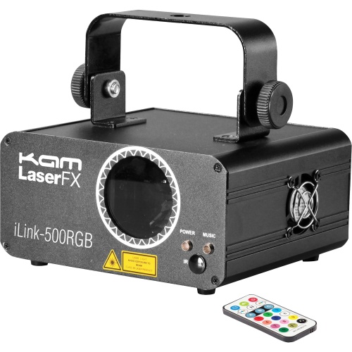 KAM iLink 500RGB Laser Light, 300mW Multi-Colour Laser