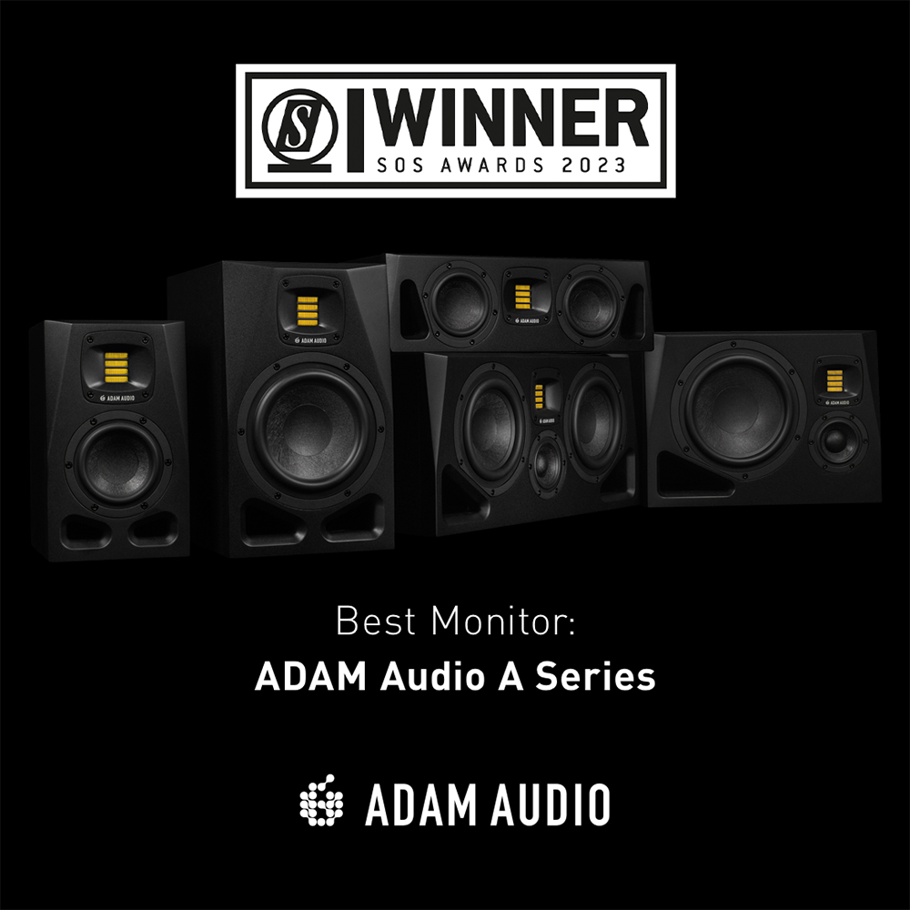 Adam Professional Audio A44H 130W Dual 4 Active 2-Way 12105600