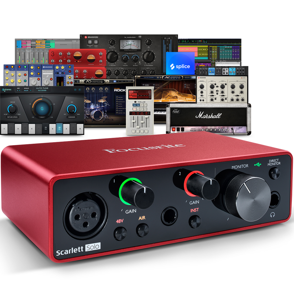 set up outputs for focusrite usb asio