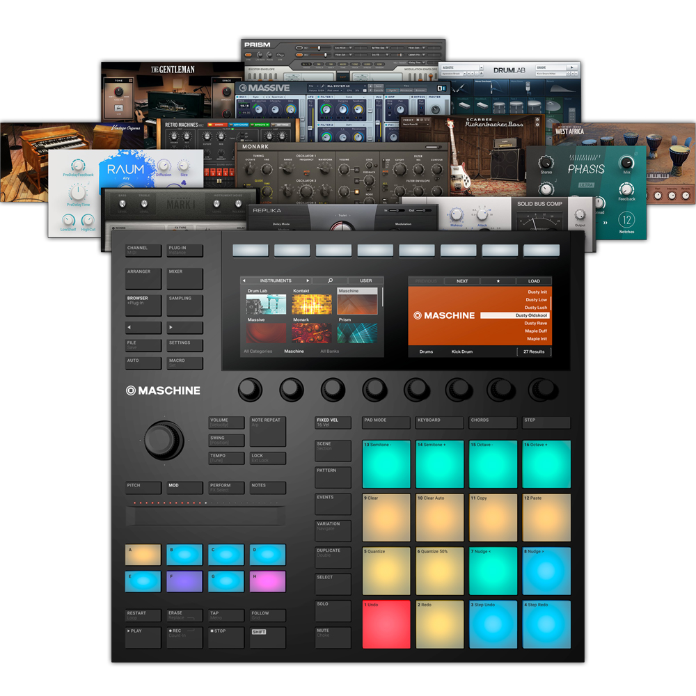 Native Instruments Maschine Mk3 DJ Controller : : Musical