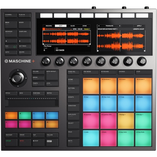 Native Instruments Maschine Plus + Selection Software Bundle