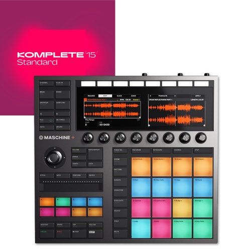 Native Instruments Maschine Plus + Komplete 15 Standard