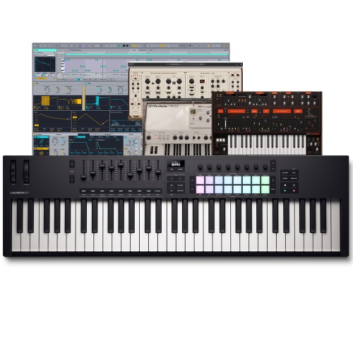 Novation Launchkey 61 MK4, MIDI Keyboard Controller & Software Bundle