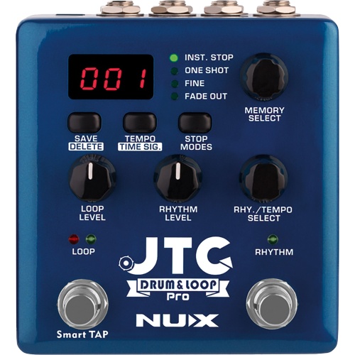 NUX JTC-PRO, JTC Drum + Loop PRO Dual Pedal