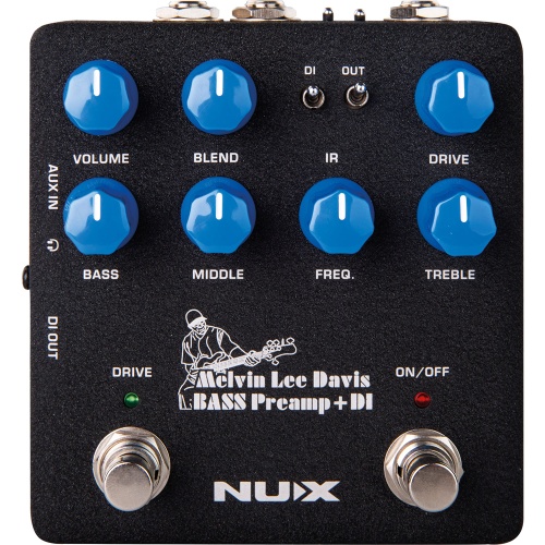 NUX NBP-5, MLD Bass Preamp + DI Pedal