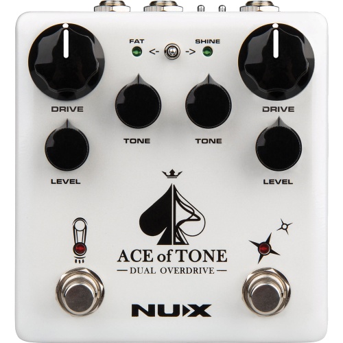 NUX NDO-5 Ace of Tone, Dual Stacked Overdrive Pedal