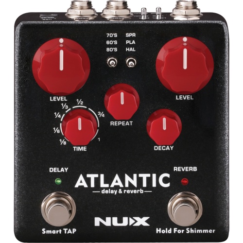 NUX NDR-5 Atlantic, Delay & Reverb Pedal