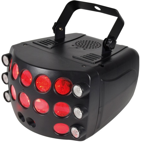 QTX Butterfly Effect, 3-in-1 LED & Laser Effect Light (Inc. Remote Control)