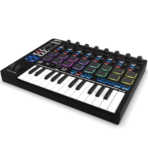 Reloop Keypad Pro, Compact DAW Workstation Keyboard with Wireless MIDI