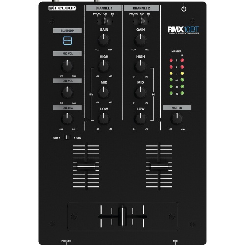 Reloop RMX-44BT DJ Mixer 4 Channel with Bluetooth – AVECorp