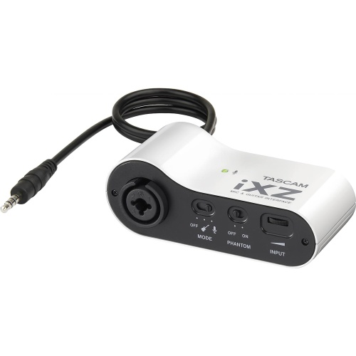 Tascam iXZ, Mic/Guitar Interface for Smartphones And Tablet Computers