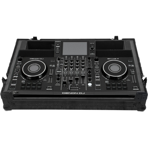 UDG Flight Case + Wheels, Denon DJ SC Live 4 (Black)