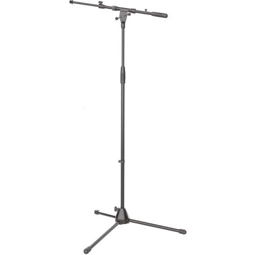 UltiMax UTX 190BK Microphone Stand (Ext. Boom 365-680mm) Height 1030-1750mm